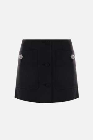 프라다 여성 스커트 wool miniskirt NB26