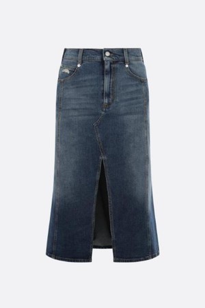 알렉산더 맥퀸 여성 스커트 denim skirt NB26