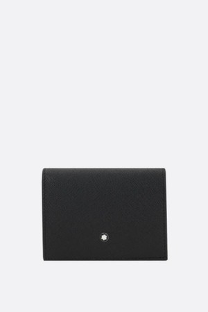 몽블랑 남성 지갑 Sartorial nano textured leather continental wallet NB26