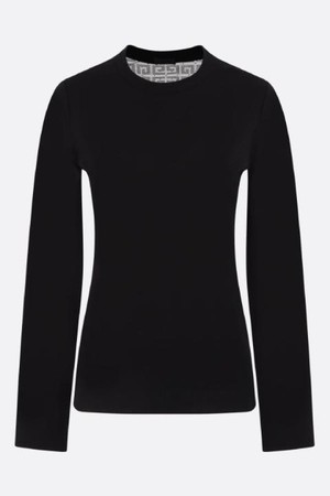 지방시 여성 니트 스웨터 stretch viscose and GG lace pullover NB26