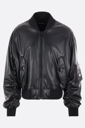 돌체앤가바나 남성 자켓 faux leather bomber jacket NB26