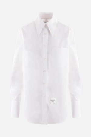 톰브라운 여성 셔츠 poplin oversized shirt NB26