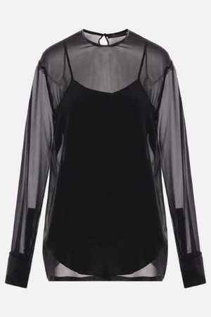 막스마라 여성 블라우스 Strano georgette blouse NB26