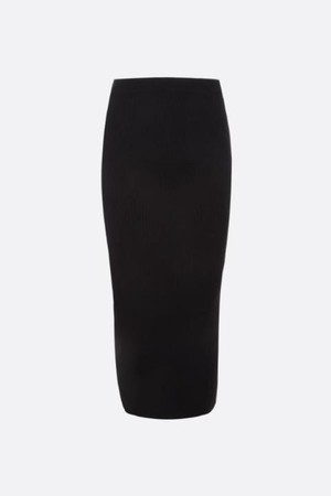 알렉산더 맥퀸 여성 스커트 ribbed stretch knit pencil skirt NB26