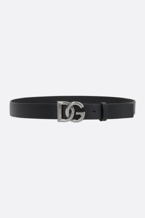 돌체앤가바나 남성 벨트 DG logo buckle detailed smooth leather belt NB26