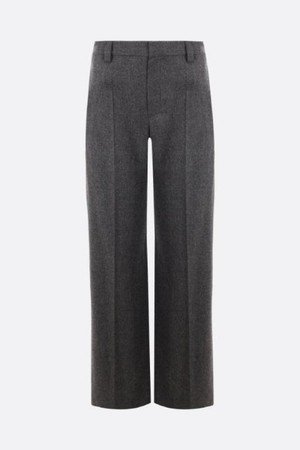 브루넬로 쿠치넬리 여성 바지 wide leg wool and cashmere trousers NB26