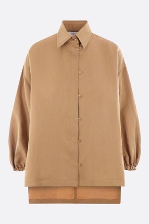 막스마라 여성 셔츠 Rodeo linen and silk loose fit shirt NB26