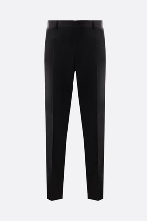 돌체앤가바나 남성 바지 wool and silk blend tuxedo trousers NB26