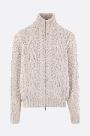 브루넬로 쿠치넬리 남성 니트 스웨터 wool and cashmere full zip cardigan NB26