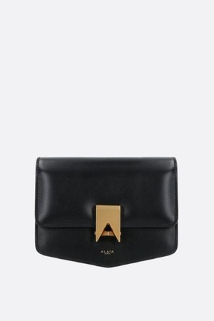 알라이아 여성 숄더백 Le Papa small shoulder bag in Box leather NB26