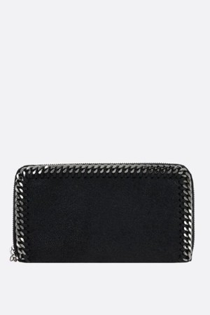 스텔라 맥카트니 여성 지갑 Falabella zip around wallet in Shaggy Deer NB26