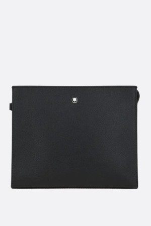 몽블랑 남성 클러치백 Sartorial textured leather clutch NB26