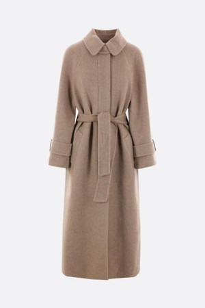 브루넬로 쿠치넬리 여성 코트 single breasted wool and cashmere coat NB26