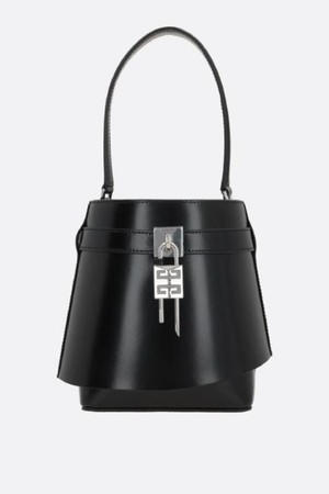 지방시 여성 숄더백 Shark Lock bucket bag in Box leather NB26