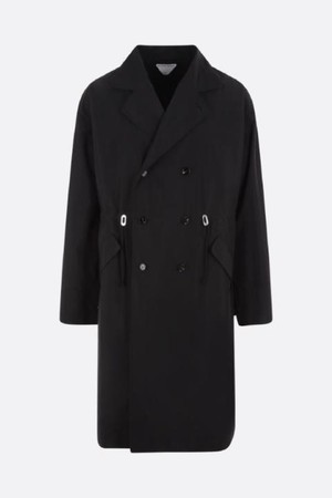 보테가 베네타 남성 코트 double breasted nylon trench coat NB26