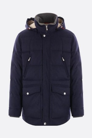 브루넬로 쿠치넬리 남성 패딩 wool cloth down jacket NB26