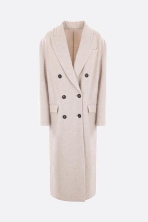 브루넬로 쿠치넬리 여성 코트 double breasted cashmere coat NB26