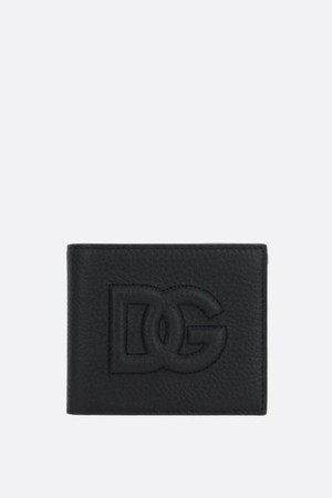 돌체앤가바나 남성 지갑 DG Logo grainy leather billfold wallet NB26