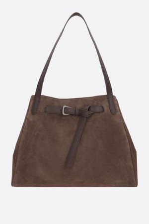 브루넬로 쿠치넬리 여성 숄더백 suede handbag NB26