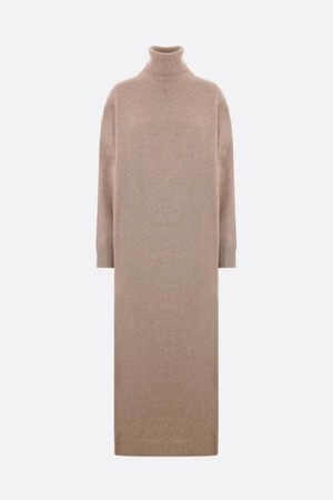 브루넬로 쿠치넬리 여성 원피스 cashmere knit turtleneck dress NB26