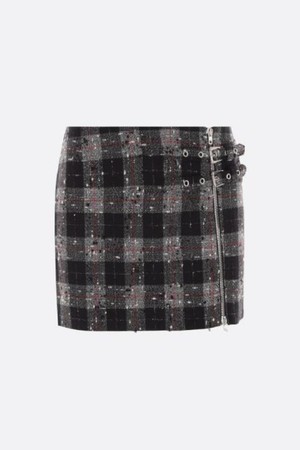 알렉산드라리치 여성 스커트 wool and lurex miniskirt NB26