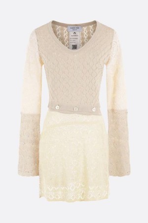 마린세르 여성 원피스 regenerated crochet minidress NB26