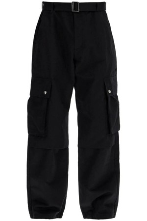 쟈크뮈스 남성 바지 cargo gabardine trousers in eight NB02