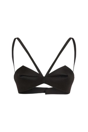 베르사체 여성 속옷 Wool   silk jersey sculptural bra NB01