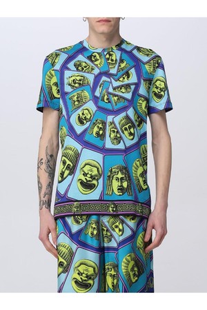 베르사체 남성 티셔츠 Le maschere versace cotton t shirt NB03