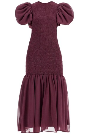 로테이트 여성 원피스 chiffon smock dress NB02