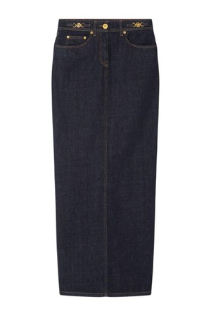 베르사체 여성 스커트 DENIM LONG SKIRT NB30