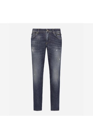 돌체앤가바나 남성 청바지 Dolce   Gabbana Slim Fit Stretch Denim Jeans NB25