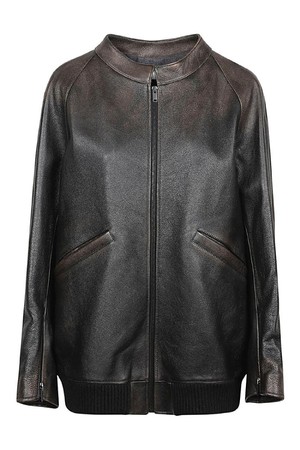 더로우 여성 자켓 LEATHER JACKET NB30