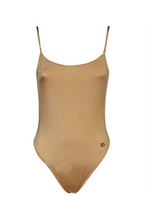 돌체앤가바나 여성 수영복 Dolce   Gabbana O9B29J FUGLG JERSEY STRETCH Swimsuit   Beige NB24