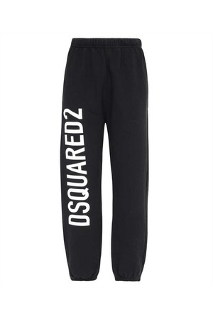 디스퀘어드2 여성 팬츠 Dsquared2 S75KB0292 S25538 DSQAURED2 L A  JOG Trousers   Black NB24