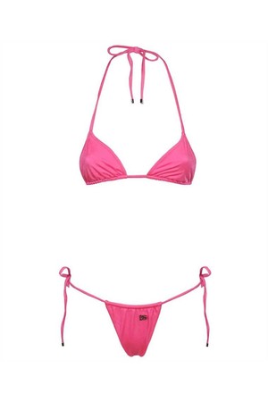 돌체앤가바나 여성 수영복 Dolce   Gabbana O8B30J FUGLG ADJUSTABLE TRIANGLE Swimsuit   Pink NB24