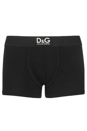 돌체앤가바나 남성 속옷 Dolce   Gabbana M4D36J OUAIG LOGO WAISTBAND Boxer briefs   Black NB24