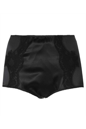 돌체앤가바나 여성 속옷 Dolce   Gabbana O2A09T FUAD8 HIGH WAISTED Panties   Black NB24