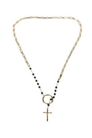 돌체앤가바나 남성 목걸이 Dolce   Gabbana WNN7S8 W1111 ROSARY Necklace   Gold NB24