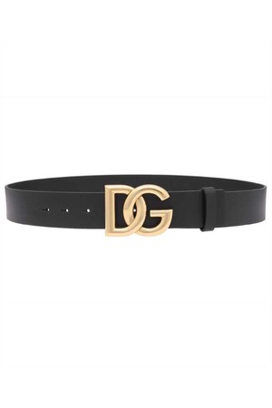 돌체앤가바나 남성 벨트 Dolce   Gabbana BC4646 AX622 LOGO Belt   Black NB24