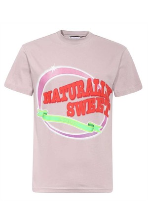 JW앤더슨 남성 티셔츠 JW Anderson JT0204 PG0980 NATURALLY SWEET CLASSIC T shirt   Purple NB24