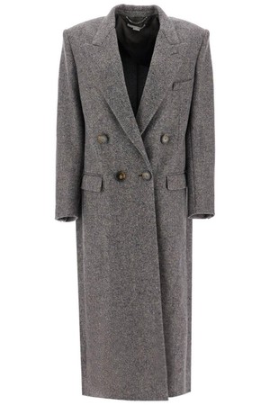 스텔라 맥카트니 여성 코트 maxi tweed coat in NB02