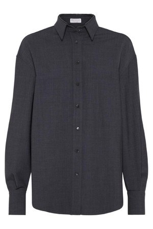 브루넬로 쿠치넬리 여성 셔츠 블라우스 WOOL SHIRT NB30