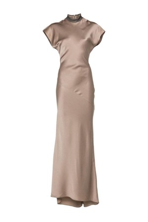 브루넬로 쿠치넬리 여성 원피스 SATIN LONG DRESS NB30