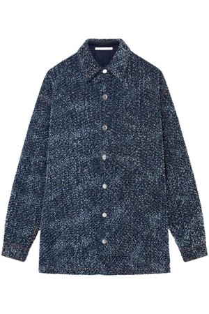 스텔라 맥카트니 여성 자켓 BOUCLE DENIM OVERSHIRT NB30