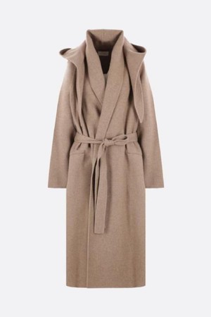 더로우 여성 코트 Laguna cashmere wrap coat NB26