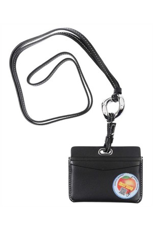 JW앤더슨 여성 카드지갑 JW Anderson AC0229 LA0231 CHAIN LINK STRAP Card holder   Black NB24