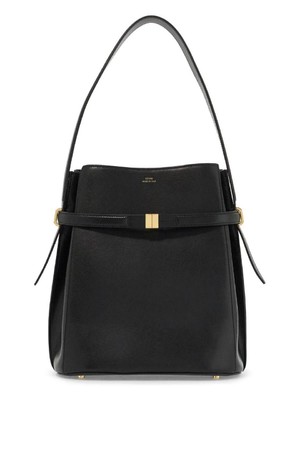 토템 여성 숄더백 smooth leather bucket bag with belt detail NB02