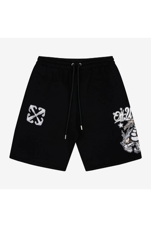 오프화이트 남성 티셔츠 Off White Dragon Skate Sweatshorts NB25