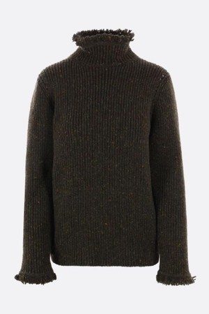 버버리 여성 니트 스웨터 melange wool turtleneck NB26